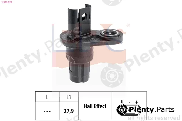 EPS 1.953.523 — Sensor, RPM Made in Italy - OE Equivalent