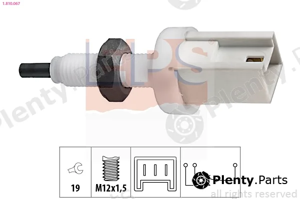 EPS 1.810.067 — Stop Light Switch Made in Italy - OE Equivalent