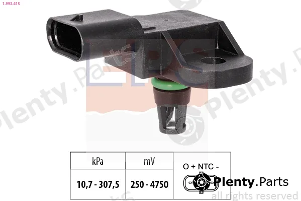 EPS 1.993.415 — Air Pressure Sensor, altitude adaption Made in Italy - OE Equivalent