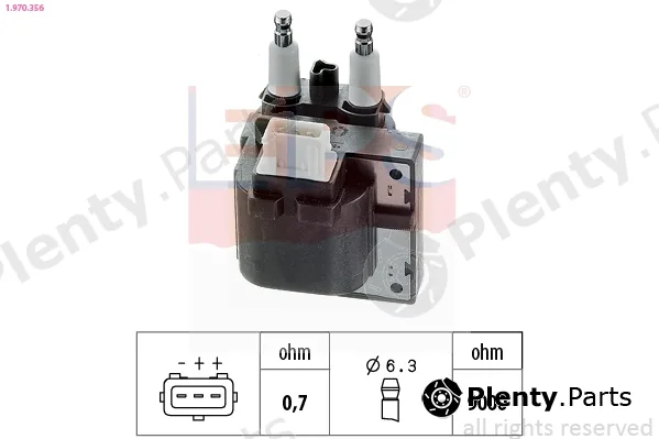 EPS 1.970.356 — Ignition Coil Made in Italy - OE Equivalent