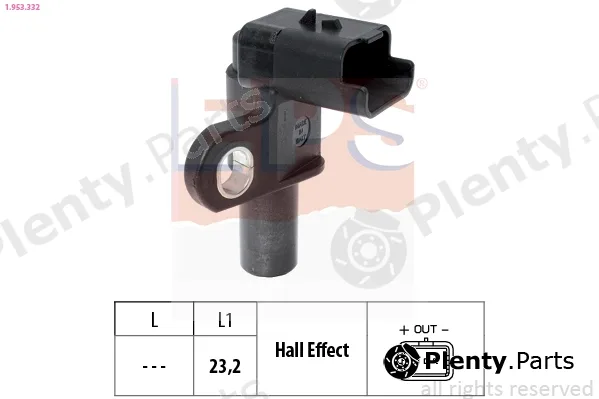 EPS 1.953.332 — Sensor, camshaft position Made in Italy - OE Equivalent