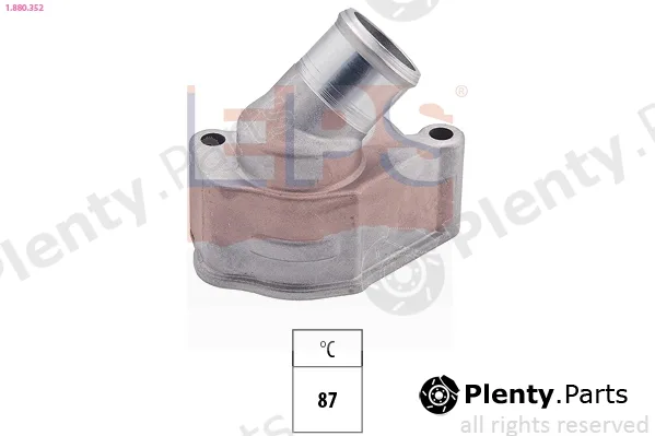 EPS 1.880.352 — Thermostat, coolant Made in Italy - OE Equivalent