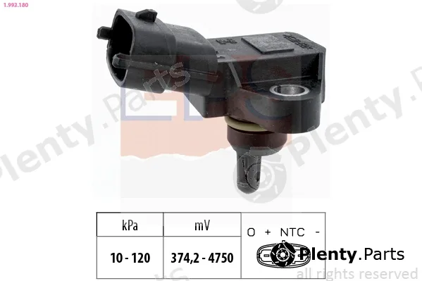 EPS 1.993.180 — Air Pressure Sensor, altitude adaption Made in Italy - OE Equivalent