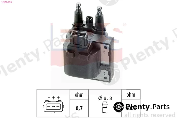 EPS 1.970.355 — Ignition Coil Made in Italy - OE Equivalent