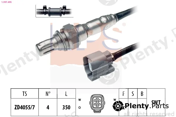 EPS 1.997.495 — Lambda Sensor Made in Italy - OE Equivalent