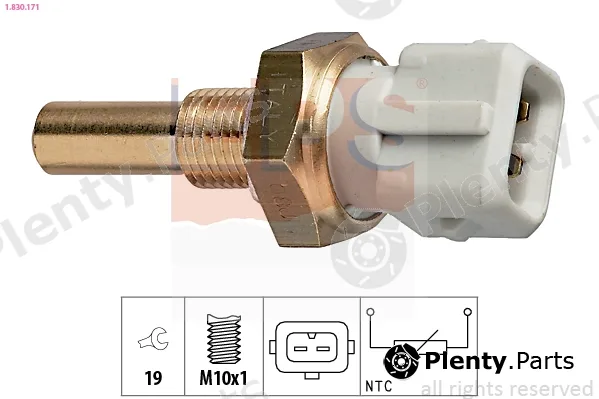 EPS 1.830.171 — Sensor, coolant temperature Made in Italy - OE Equivalent