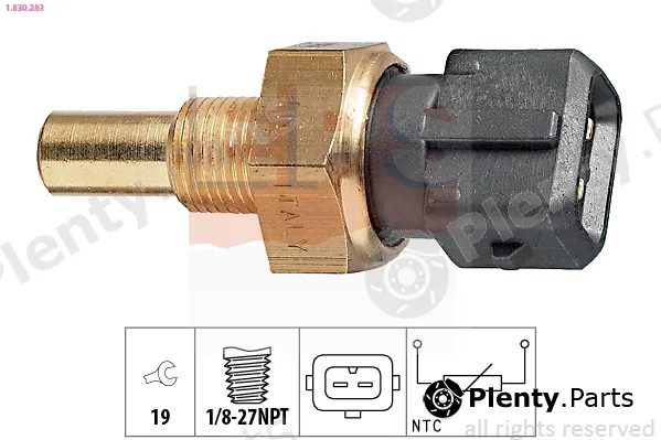 EPS 1.830.283 — Sensor, coolant temperature Made in Italy - OE Equivalent