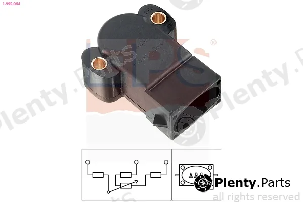 EPS 1.995.064 — Sensor, throttle position Made in Italy - OE Equivalent
