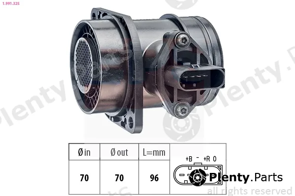 EPS 1.991.325 — Mass Air Flow Sensor Made in Italy - OE Equivalent
