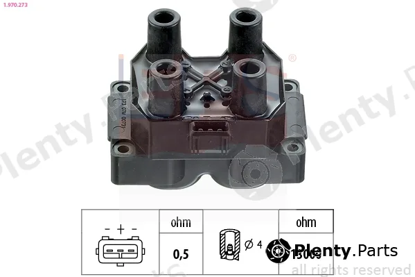 EPS 1.970.273 — Ignition Coil Made in Italy - OE Equivalent