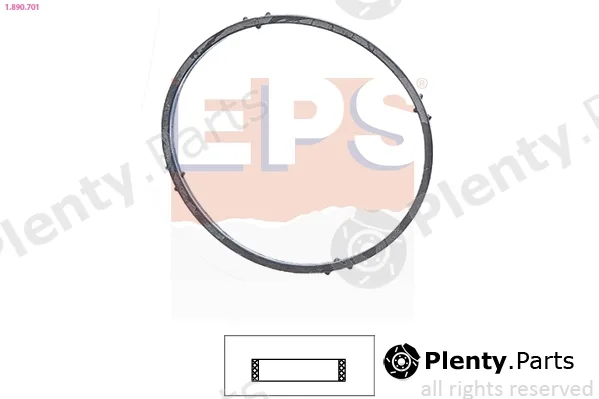 EPS 1.890.701 — Seal, thermostat Made in Italy - OE Equivalent