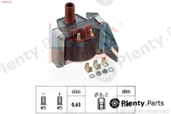 EPS 1.970.132 — Ignition Coil Made in Italy - OE Equivalent
