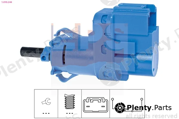 EPS 1.810.244 — Stop Light Switch Made in Italy - OE Equivalent