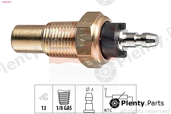 EPS 1.830.052 — Sensor, coolant temperature Made in Italy - OE Equivalent