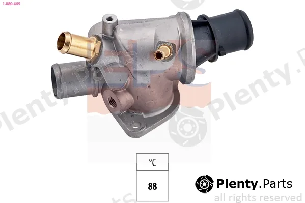 EPS 1.880.469 — Thermostat, coolant Made in Italy - OE Equivalent