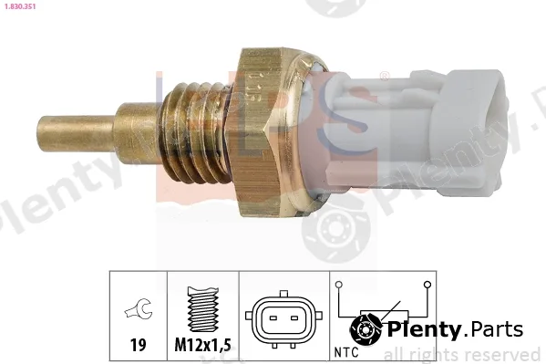 EPS 1.830.351 — Sensor, oil temperature Made in Italy - OE Equivalent