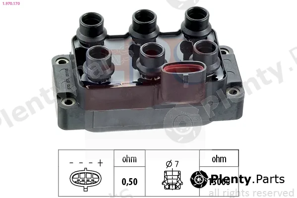 EPS 1.970.170 — Ignition Coil Made in Italy - OE Equivalent
