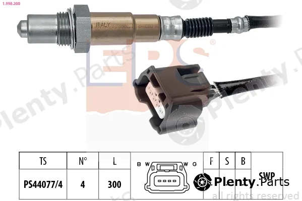 EPS 1.998.200 — Lambda Sensor Made in Italy - OE Equivalent
