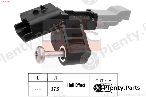 EPS 1.953.806 — Sensor, crankshaft pulse OE Equivalent