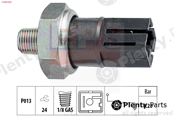 EPS 1.800.042 — Oil Pressure Switch Made in Italy - OE Equivalent
