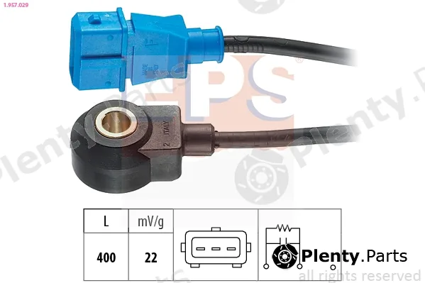 EPS 1.957.029 — Knock Sensor Made in Italy - OE Equivalent