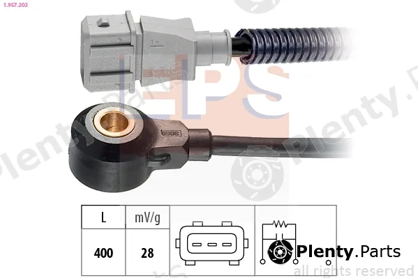 EPS 1.957.203 — Knock Sensor Made in Italy - OE Equivalent