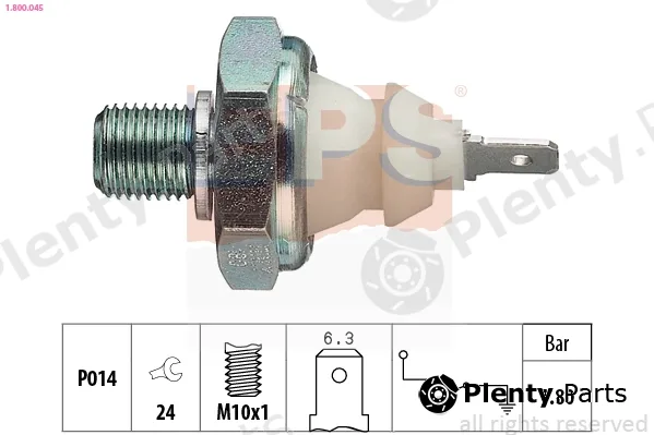 EPS 1.800.045 — Oil Pressure Switch Made in Italy - OE Equivalent