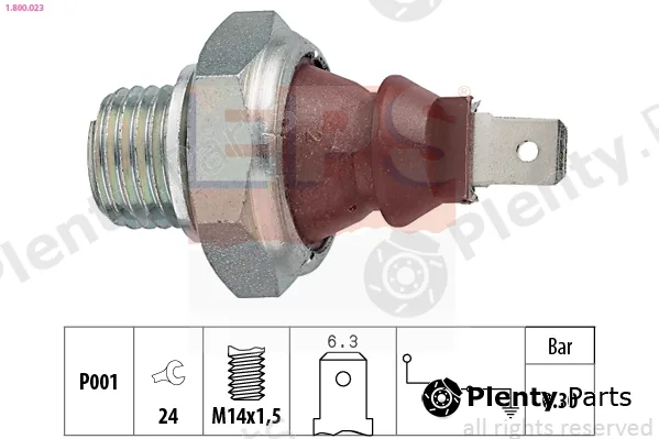 EPS 1.800.023 — Oil Pressure Switch Made in Italy - OE Equivalent