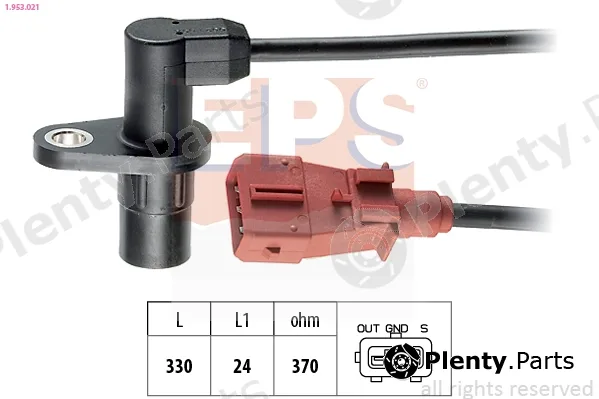 EPS 1.953.021 — Sensor, crankshaft pulse Made in Italy - OE Equivalent