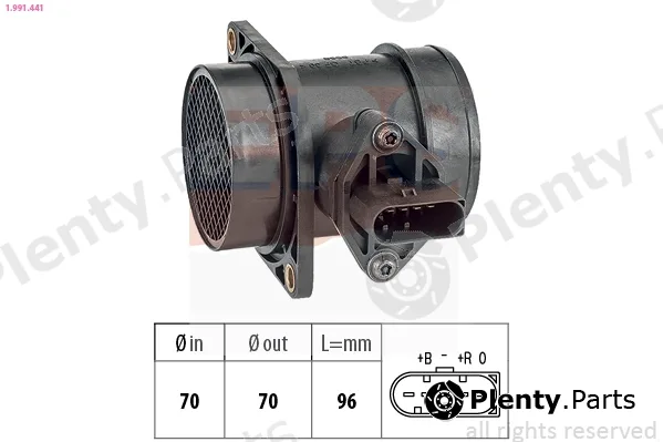 EPS 1.991.441 — Mass Air Flow Sensor Made in Italy - OE Equivalent