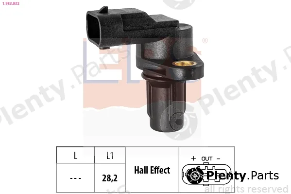 EPS 1.953.832 — Sensor, camshaft position Made in Italy - OE Equivalent