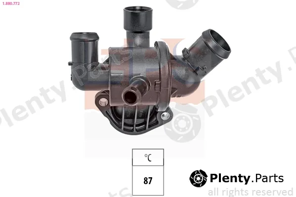 EPS 1.880.772 — Thermostat, coolant Made in Italy - OE Equivalent
