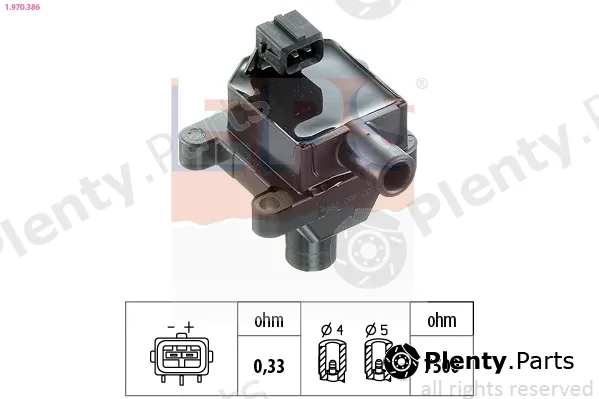 EPS 1.970.386 — Ignition Coil Made in Italy - OE Equivalent