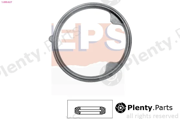 EPS 1.890.627 — Seal, thermostat Made in Italy - OE Equivalent