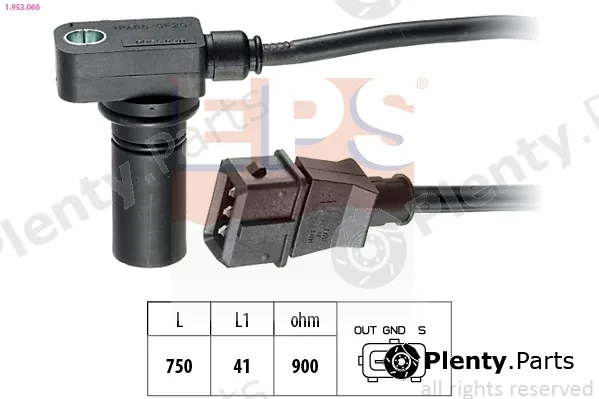 EPS 1.953.066 — Sensor, crankshaft pulse Made in Italy - OE Equivalent