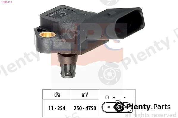 EPS 1.993.112 — Air Pressure Sensor, altitude adaption Made in Italy - OE Equivalent