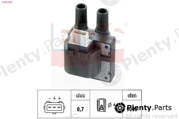 EPS 1.970.378 — Ignition Coil Made in Italy - OE Equivalent