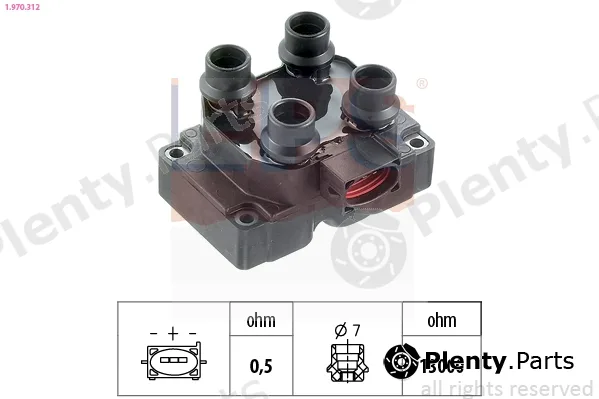 EPS 1.970.312 — Ignition Coil Made in Italy - OE Equivalent