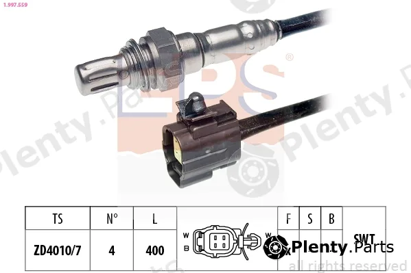 EPS 1.997.559 — Lambda Sensor Made in Italy - OE Equivalent