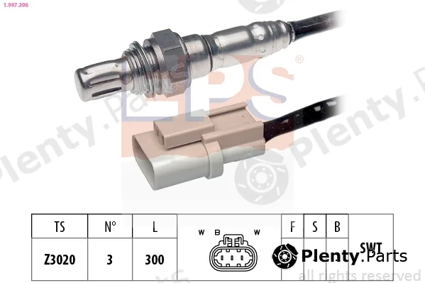 EPS 1.997.396 — Lambda Sensor Made in Italy - OE Equivalent