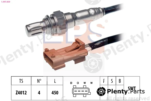 EPS 1.997.059 — Lambda Sensor Made in Italy - OE Equivalent