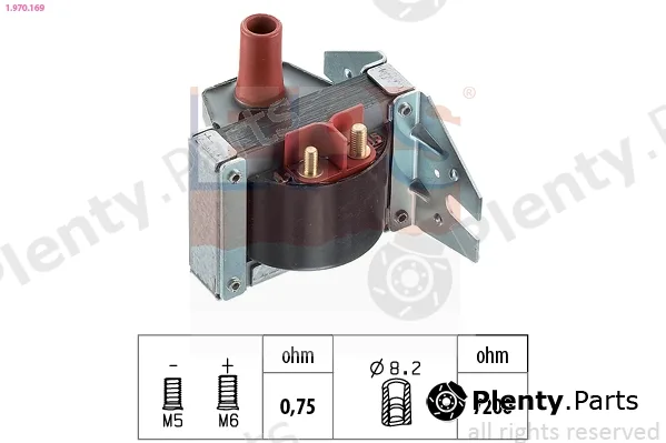 EPS 1.970.169 — Ignition Coil Made in Italy - OE Equivalent