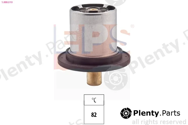 EPS 1.880.510 — Thermostat, coolant Made in Italy - OE Equivalent