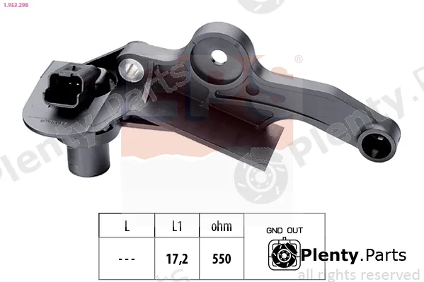 EPS 1.953.298 — Sensor, crankshaft pulse Made in Italy - OE Equivalent