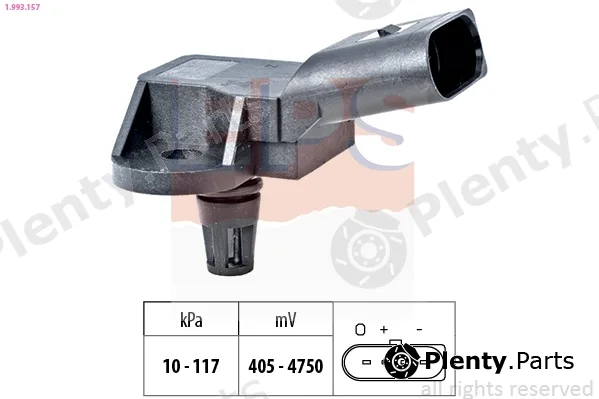 EPS 1.993.157 — Air Pressure Sensor, altitude adaption Made in Italy - OE Equivalent