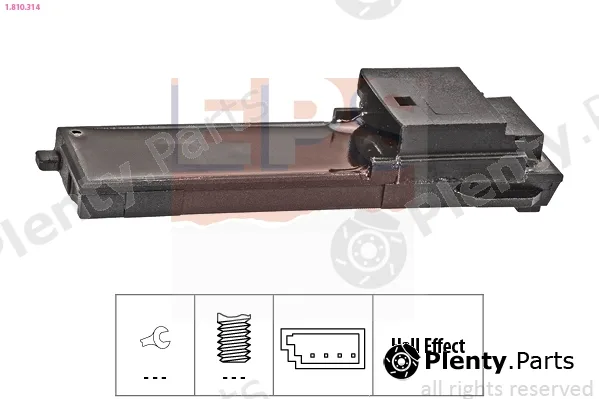 EPS 1.810.314 — Switch, clutch control (cruise control) Made in Italy - OE Equivalent