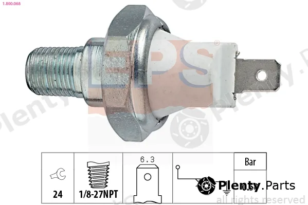 EPS 1.800.068 — Oil Pressure Switch Made in Italy - OE Equivalent