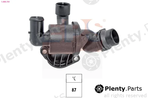 EPS 1.880.781 — Thermostat, coolant Made in Italy - OE Equivalent