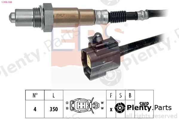 EPS 1.998.100 — Lambda Sensor Made in Italy - OE Equivalent