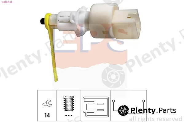 EPS 1.810.153 — Stop Light Switch Made in Italy - OE Equivalent